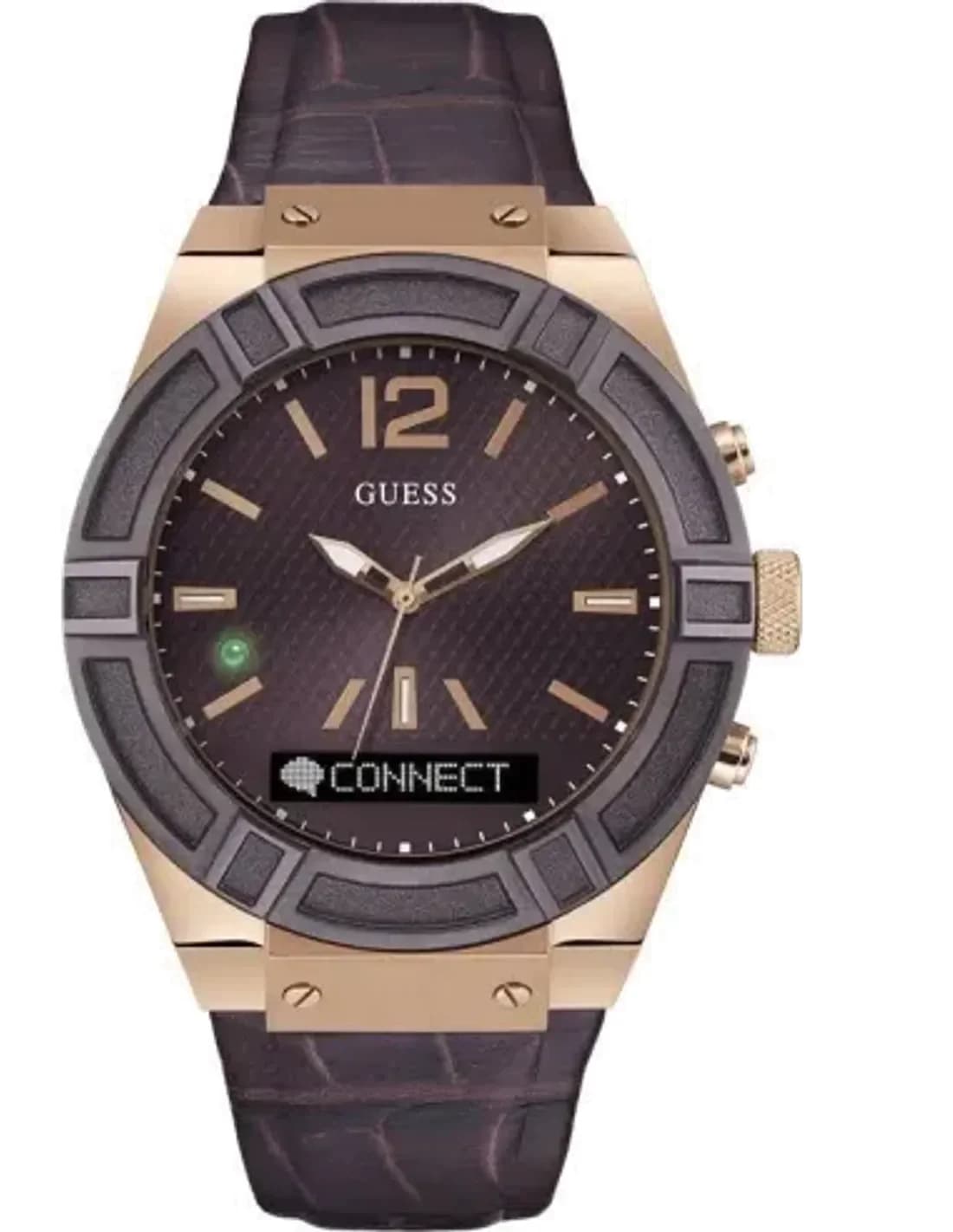 Montre Connectée Guess Connect C0001G2 Marron Smartwatch