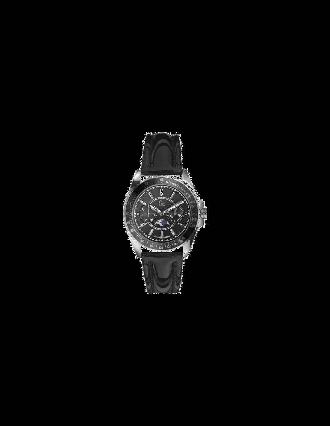 Montre Femme Guess Collection GC I29006M2 Bracelet verni noir