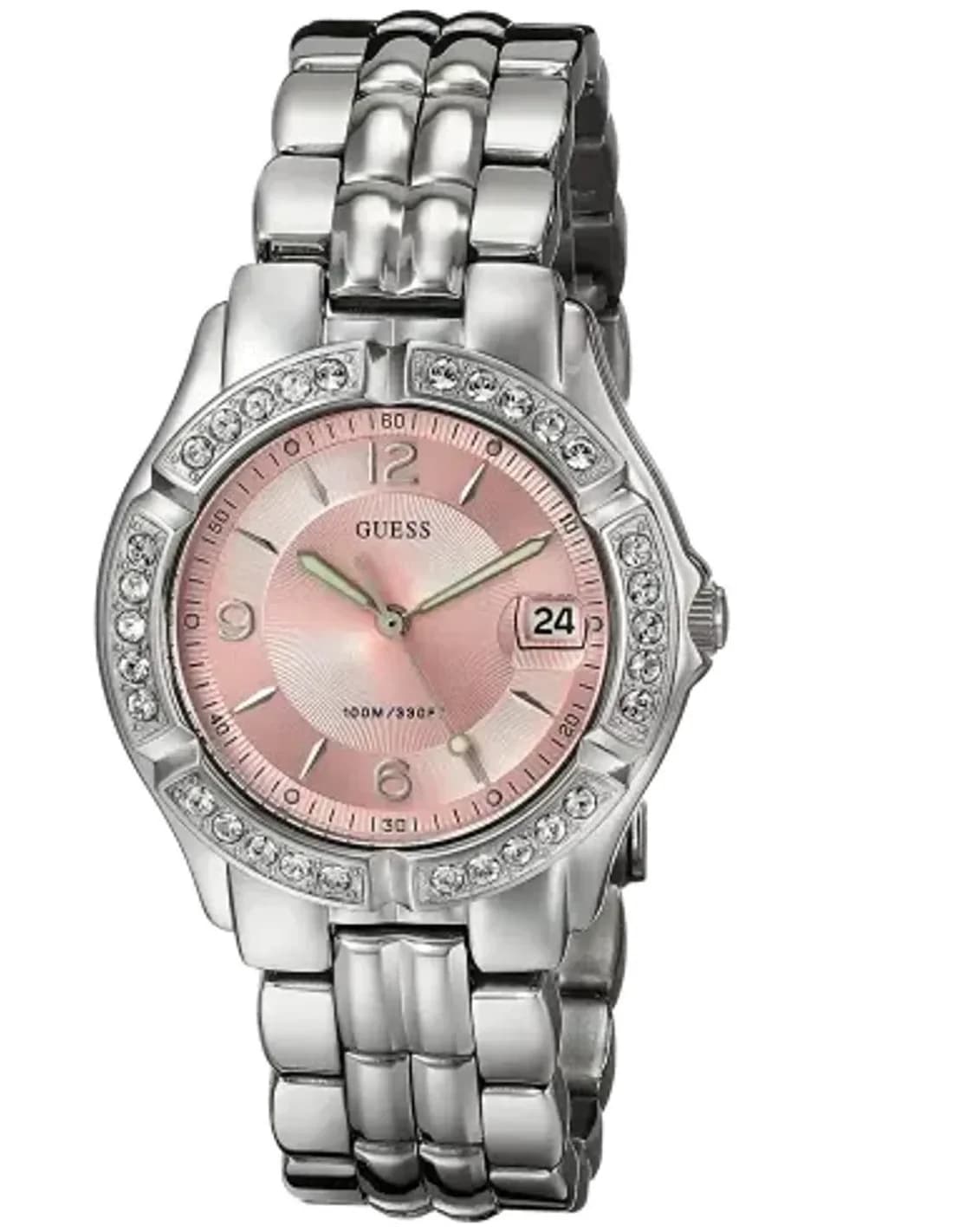 Montre Femme Guess G75791M Pink Bubble Bracelet Acier
