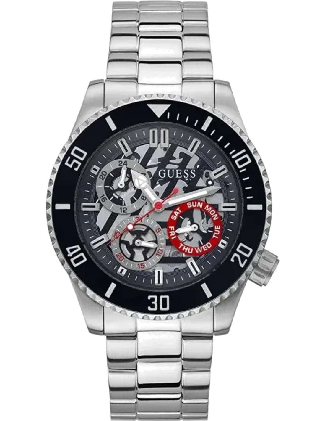 Montre Guess Axle GW0488G1 Multifonction en acier