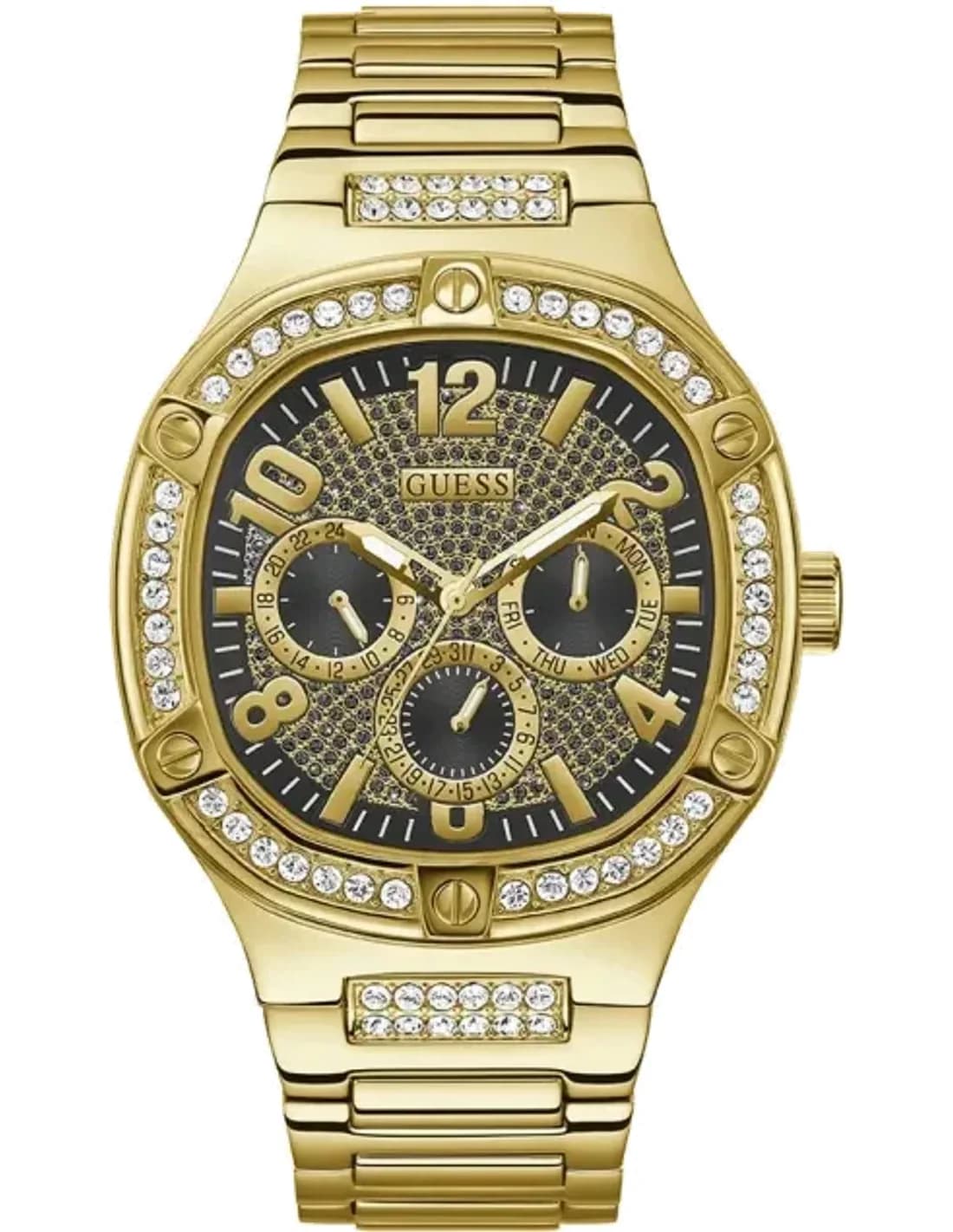 Montre Guess Duke GW0576G2 Acier Doré Multifonction