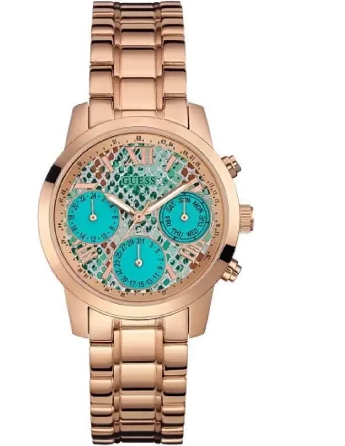 Montre Femme Guess U0448L8 Or Rose
