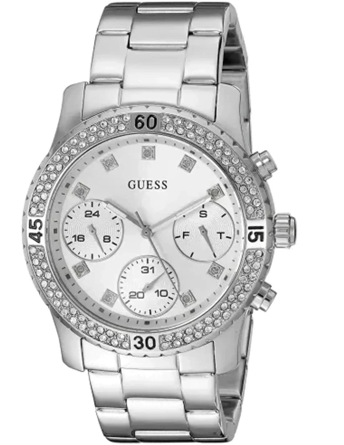 Montre Femme Guess Sporty U0851L1 Argent