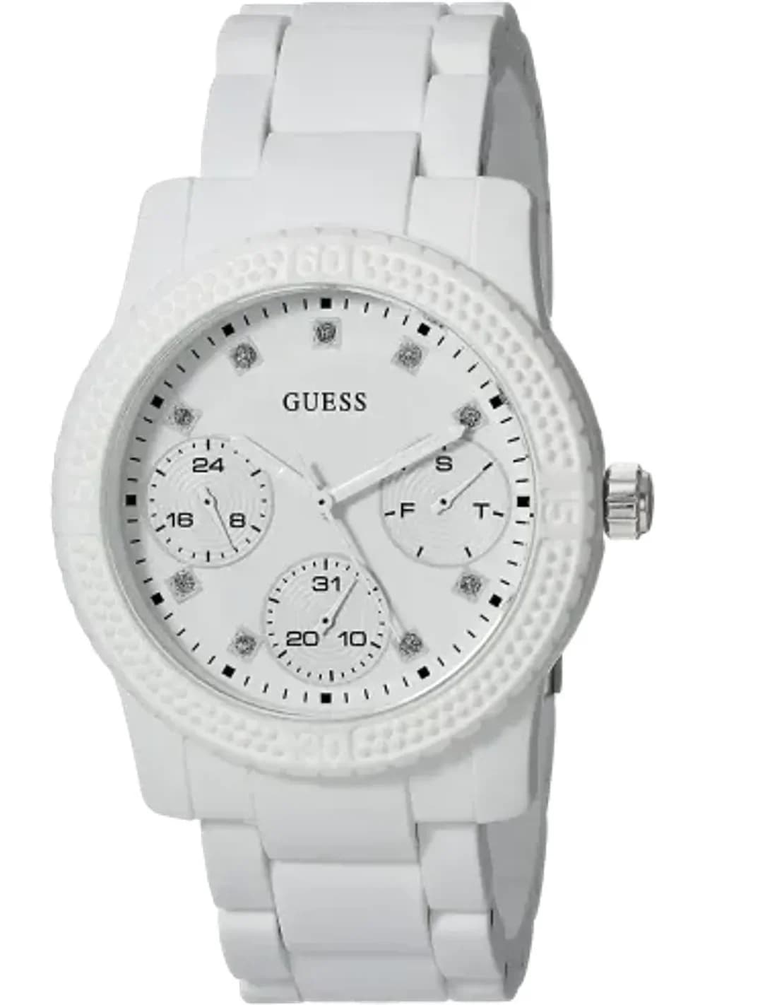 Montre Femme Guess U0944L1 Blanc