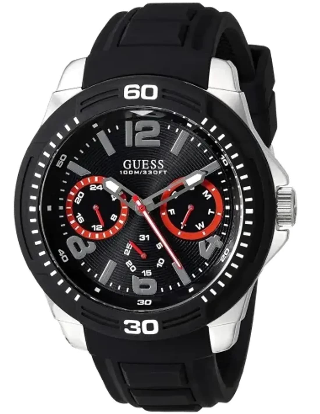 Montre Homme Guess U0967G1 Noir