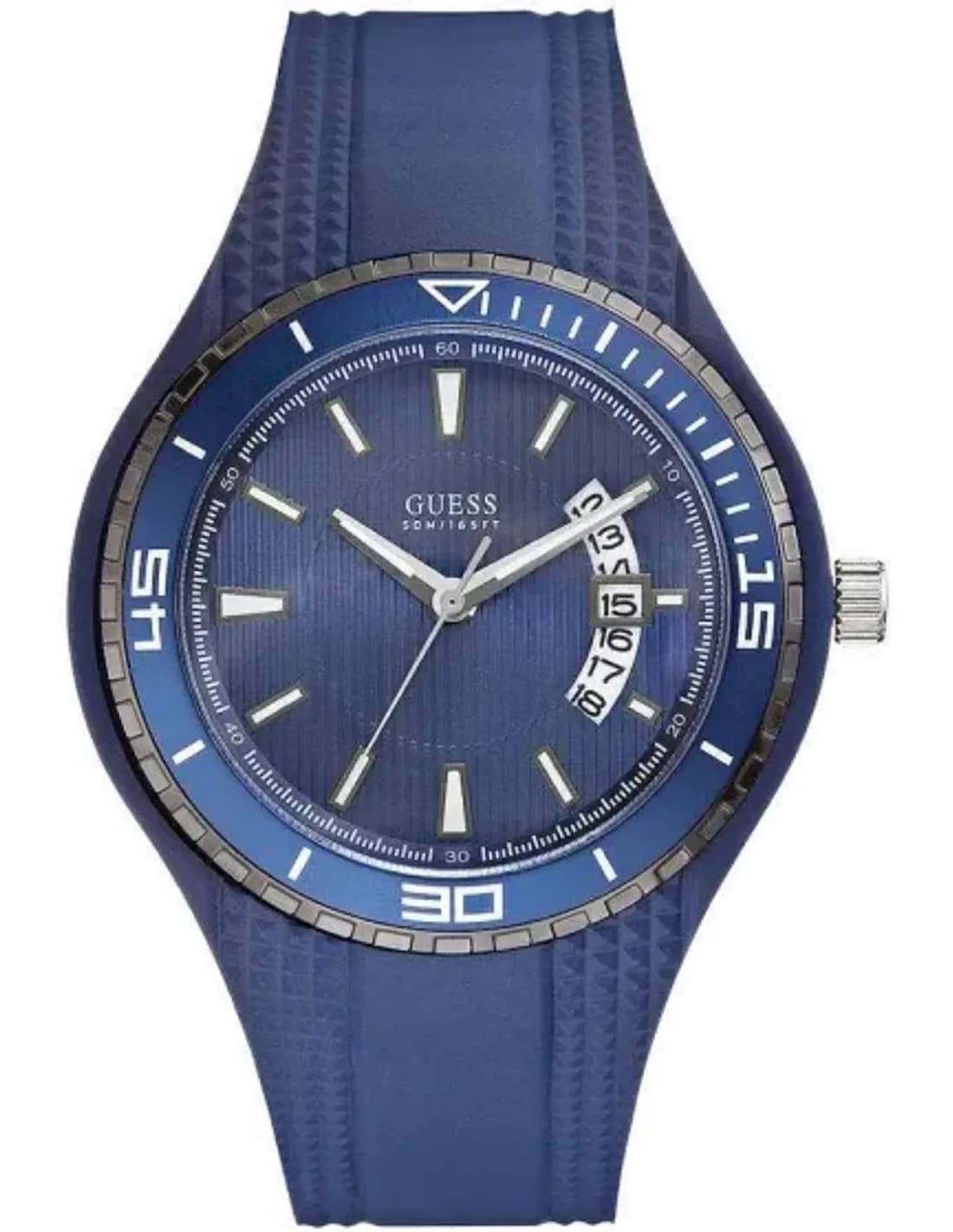 Montre Homme Guess U10663G3 Bleu