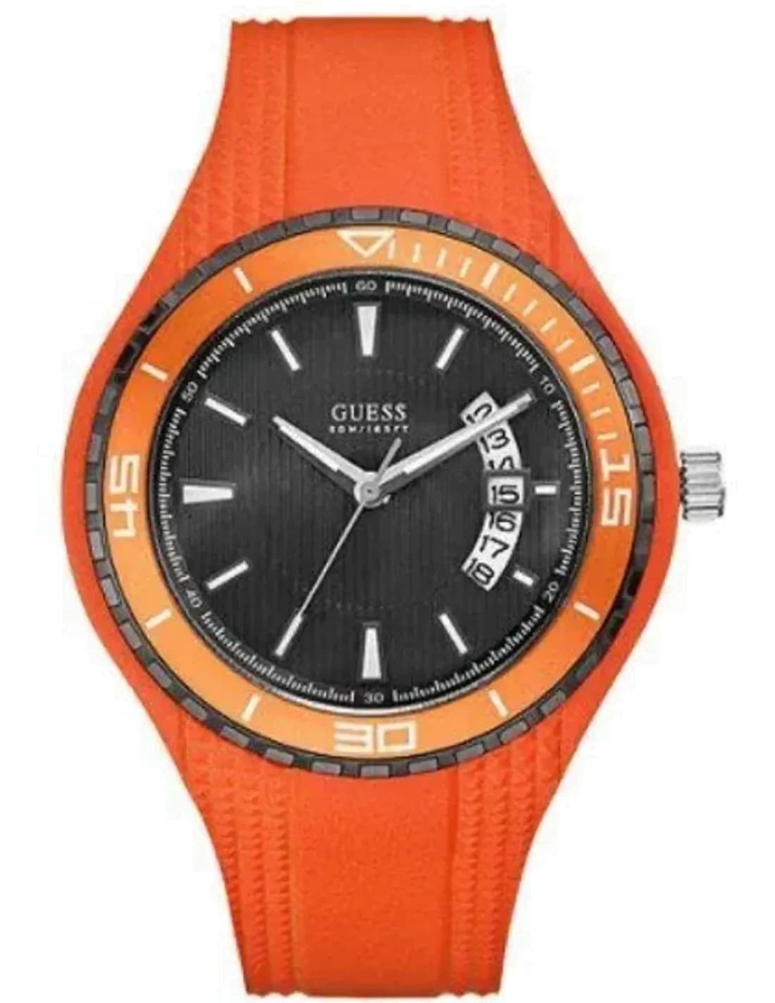 Montre Homme Guess U10663G4 Orange