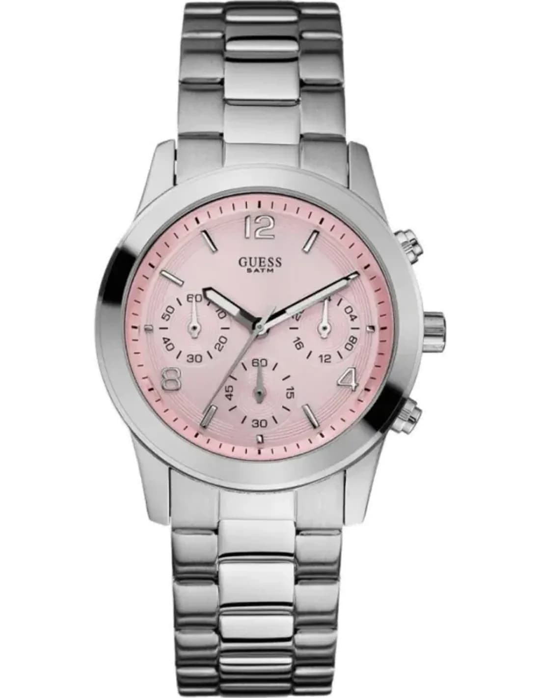 Montre Femme Guess U12605L3 Bracelet acier cadran rose
