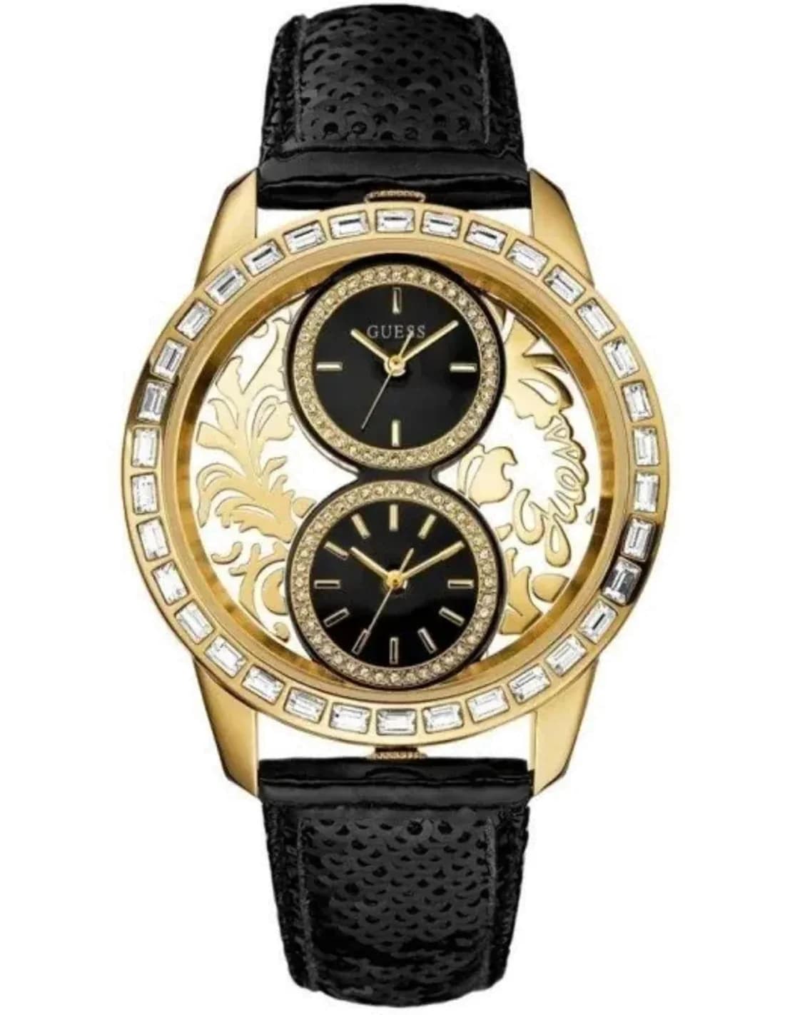 Montre Femme Guess U18512L1 Double Fuseaux Horaires