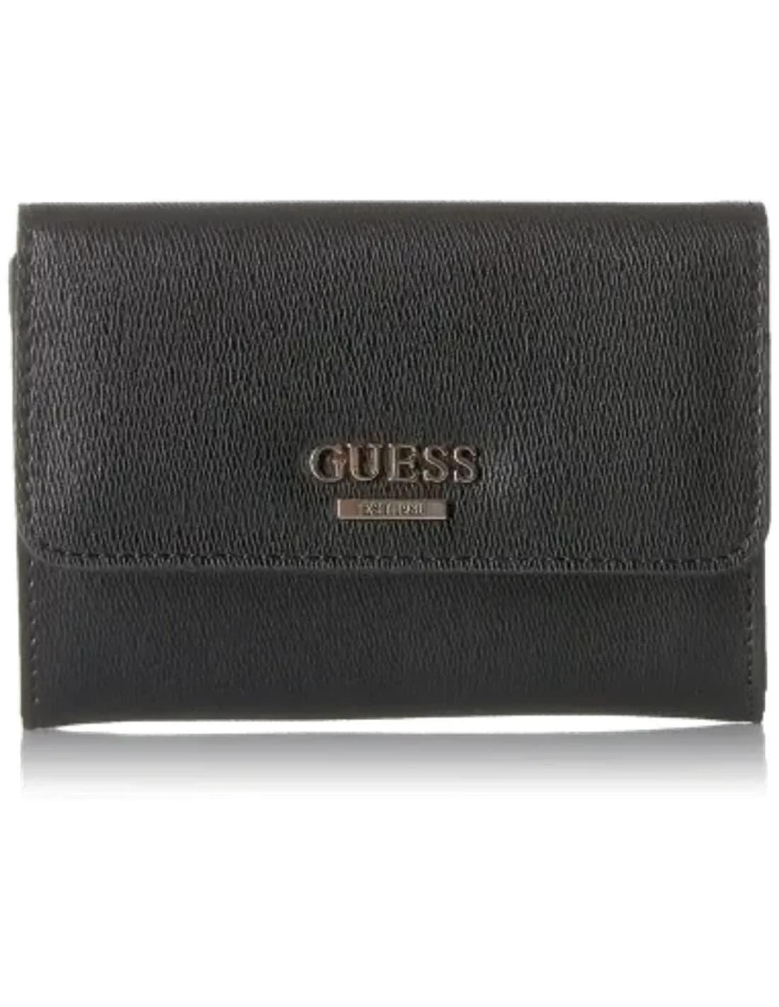 Portefeuille Guess Terra Double Noir