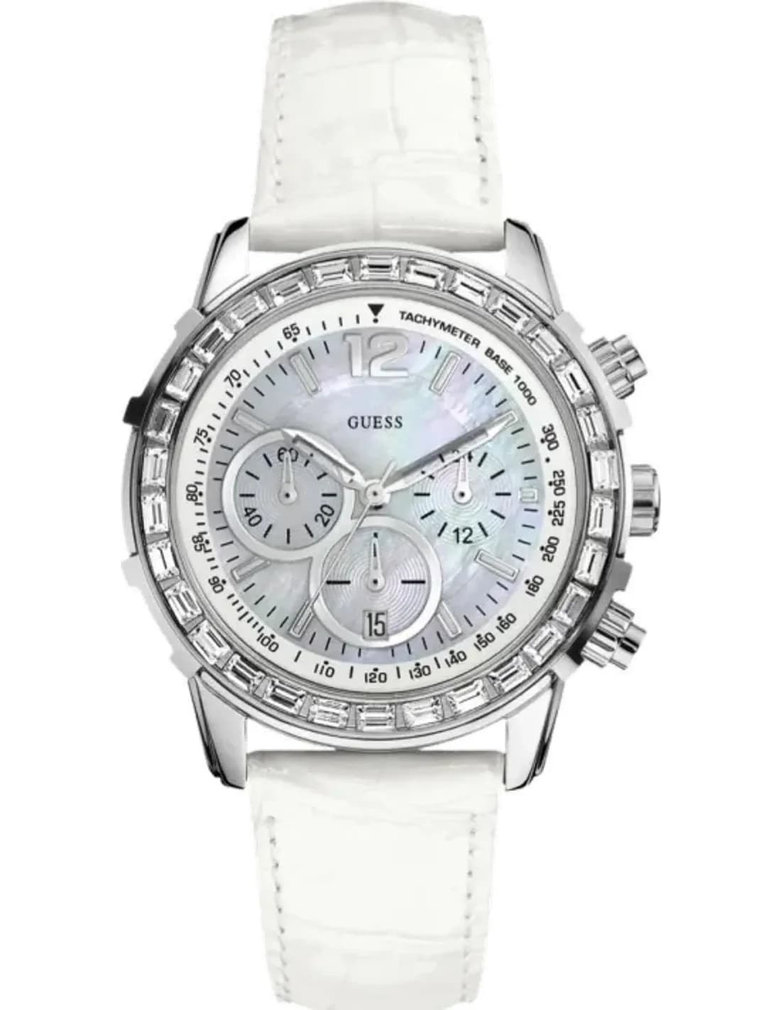 Montre Femme Guess Girly B W0017L1 Blanche