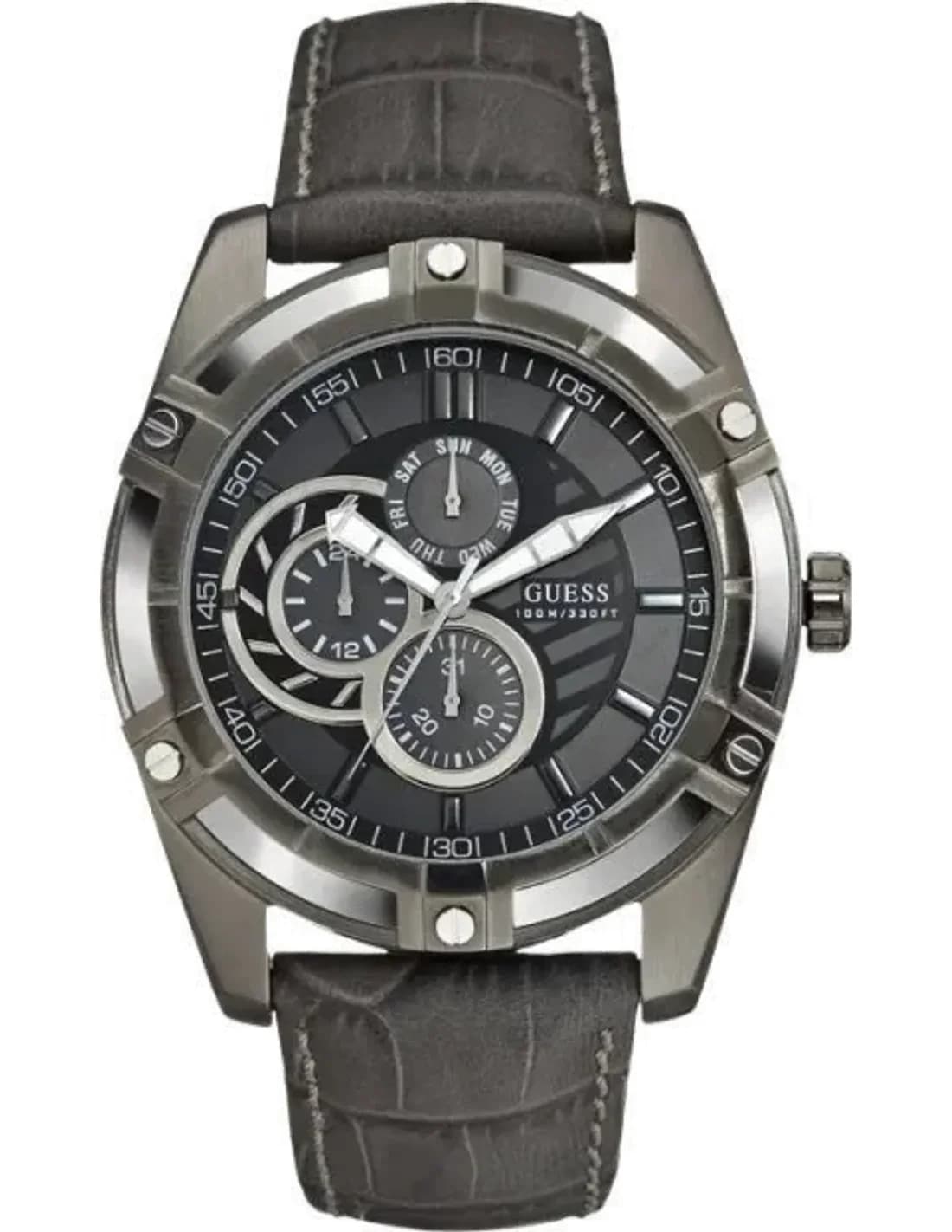 Montre Homme Guess W0039G2 Boîtier massif acier inoxydable