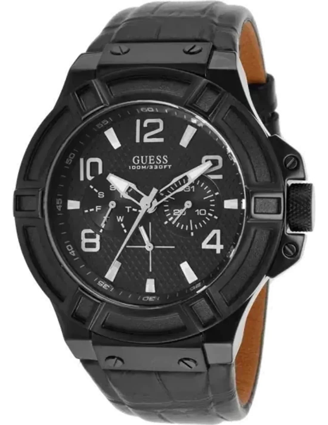 Montre Homme Guess W0040G1 Noir