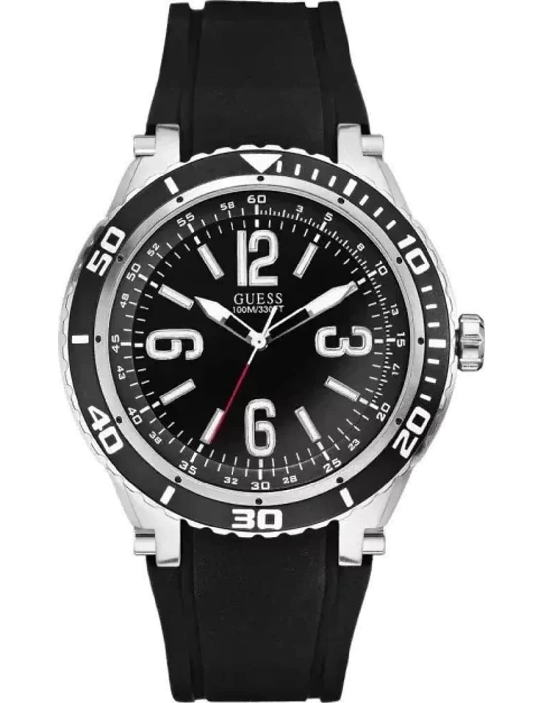 Montre Homme Guess W0044G1 Noir