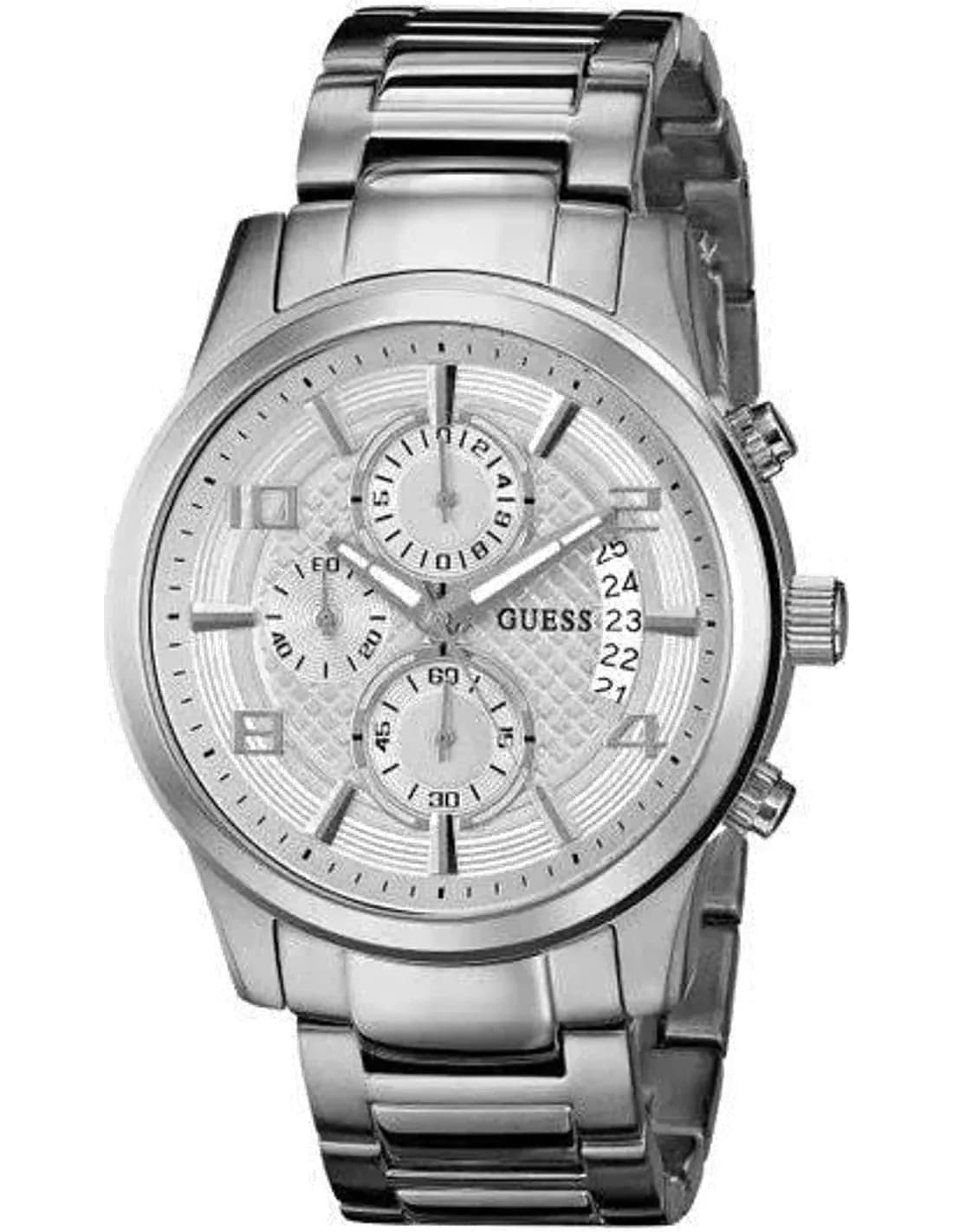 Montre Homme Guess W0075G3 Argent