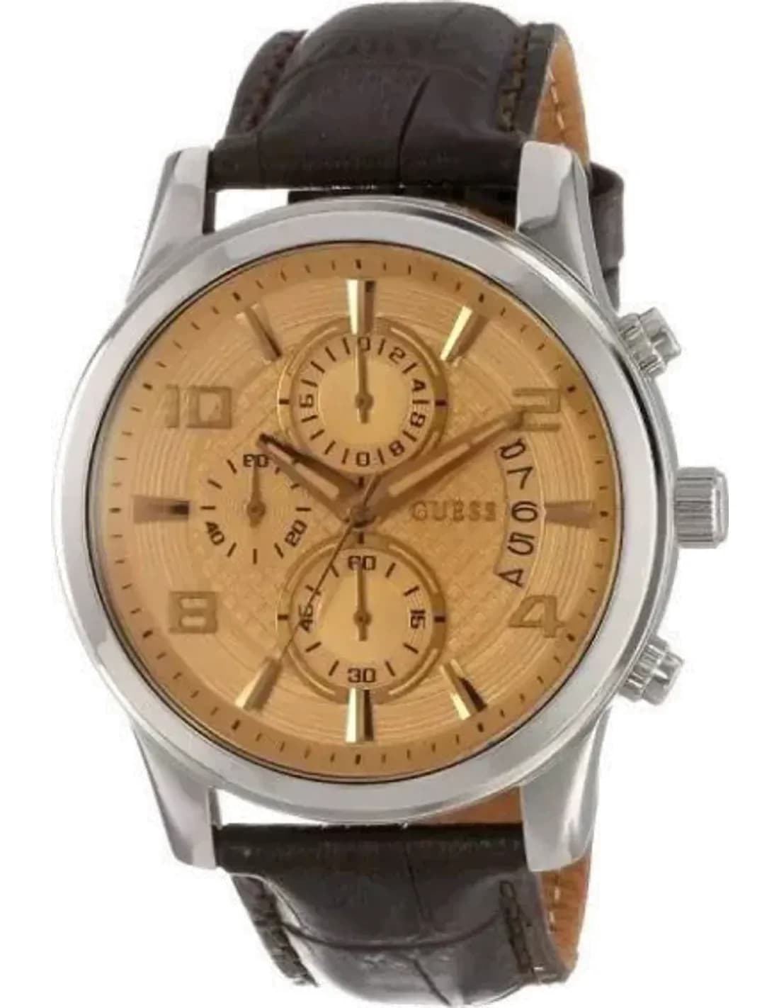 Montre Homme Guess W0076G3 Marron