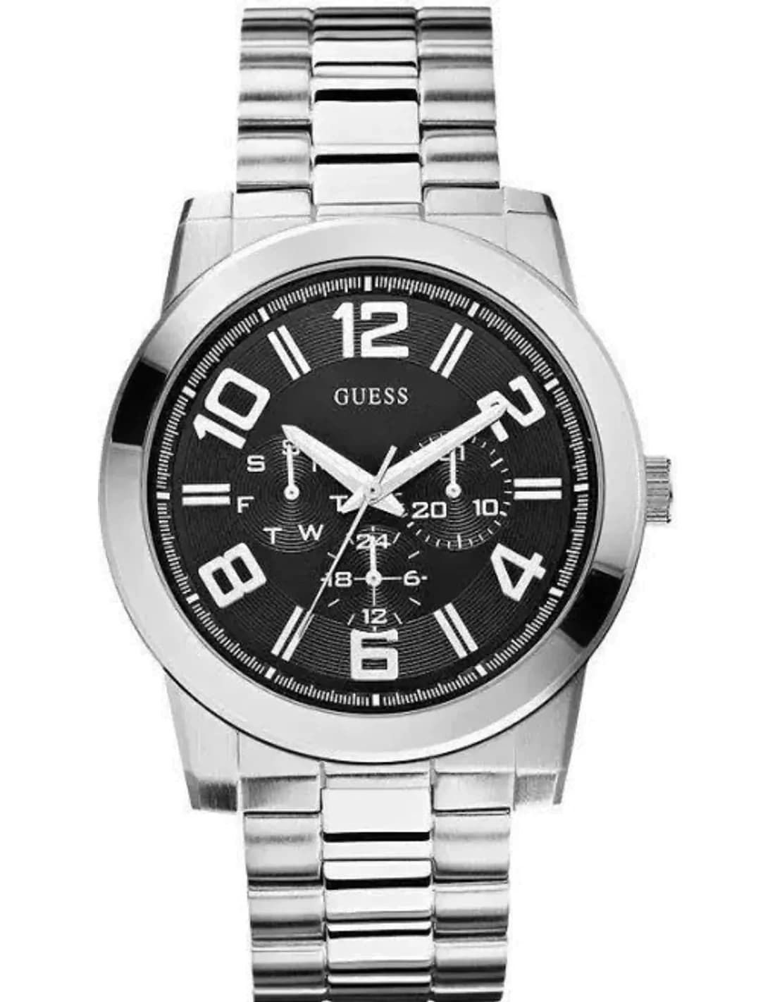 Montre Homme Guess W0264G1 Argent
