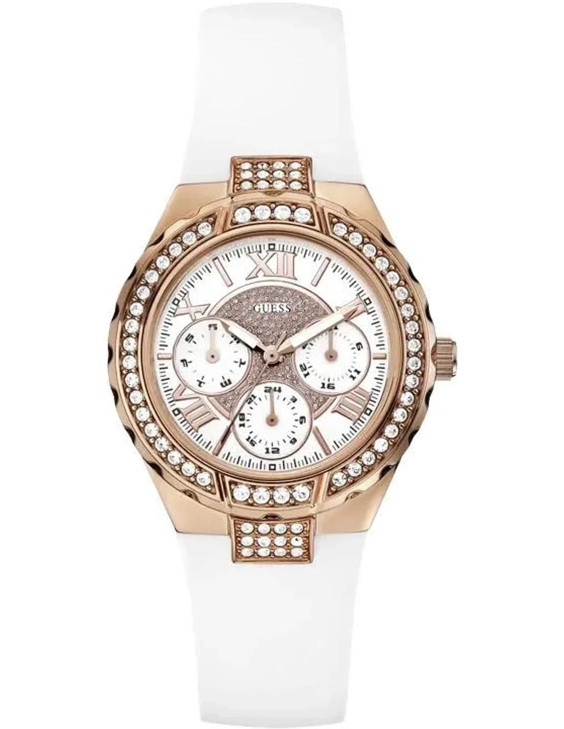 Montre Femme Guess Sporty W0300L2 Blanc