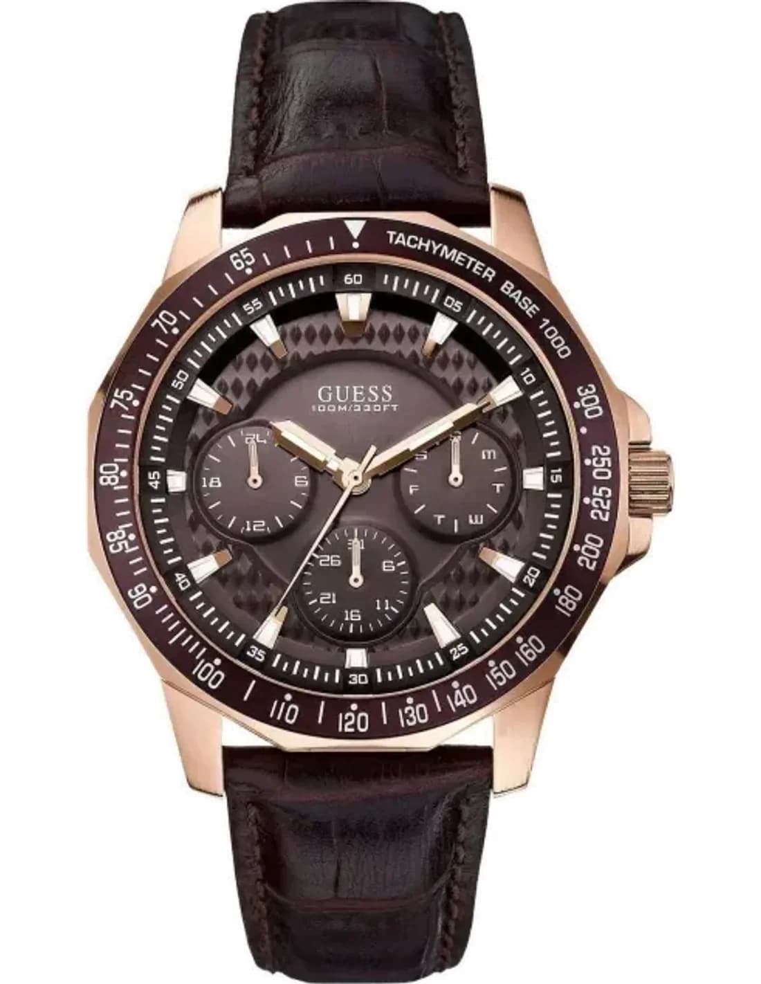 Montre Homme Guess W0387G3 Marron