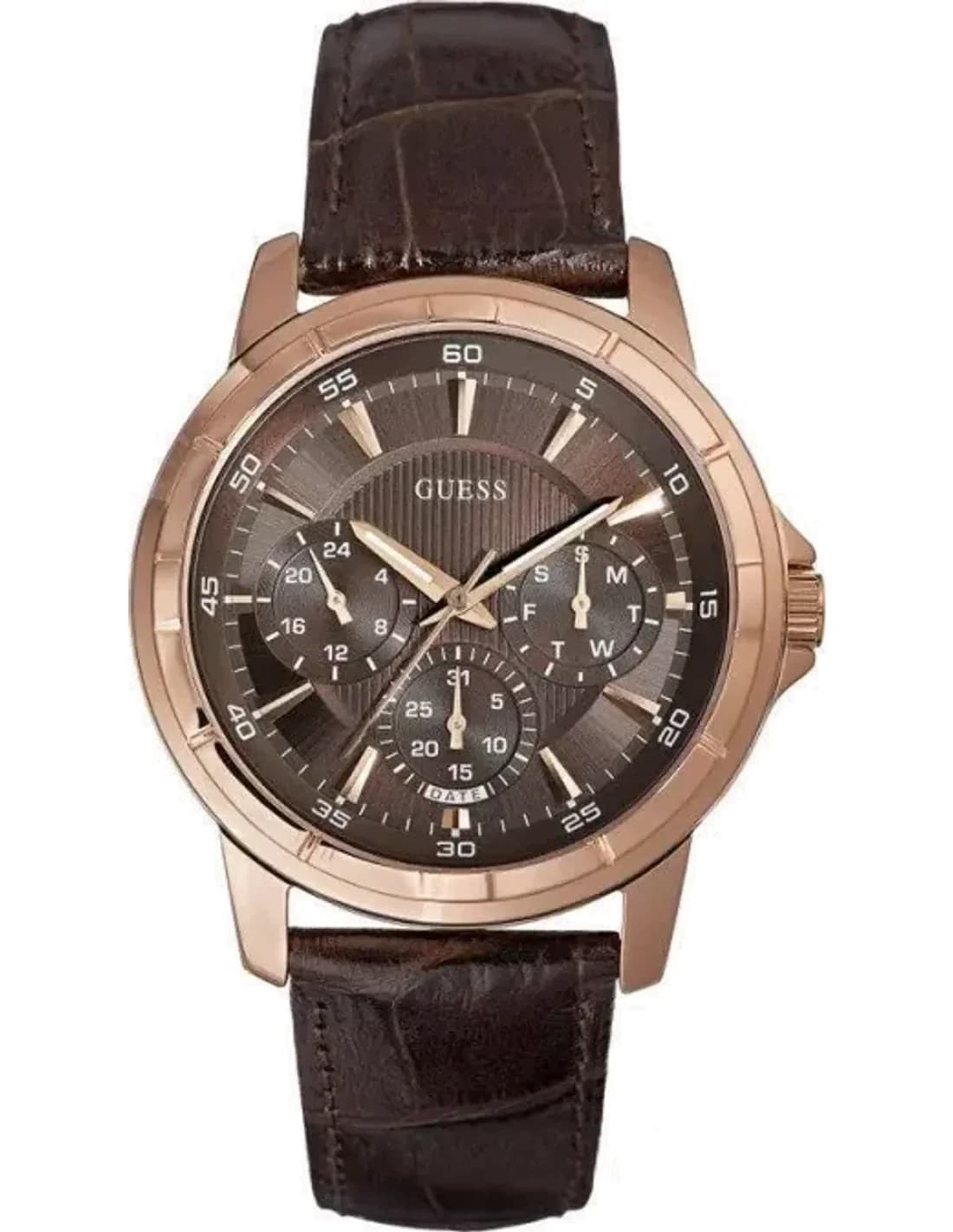 Montre Homme Guess W0498G1 Marron