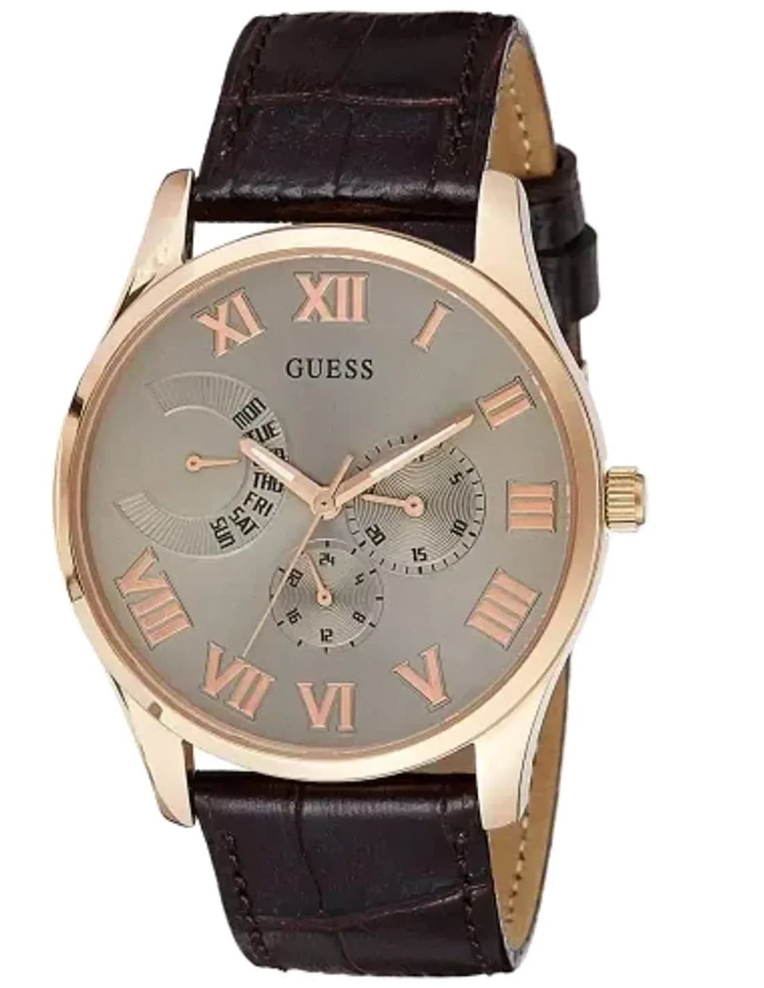 Montre Homme Guess Dress W0608G1 Marron