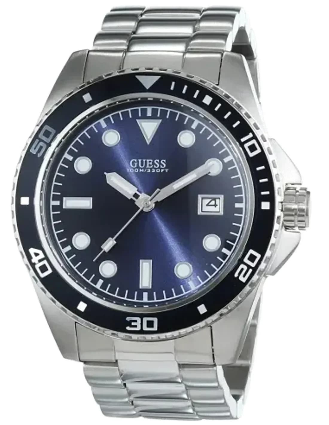Montre Homme Guess W0610G1 Argent