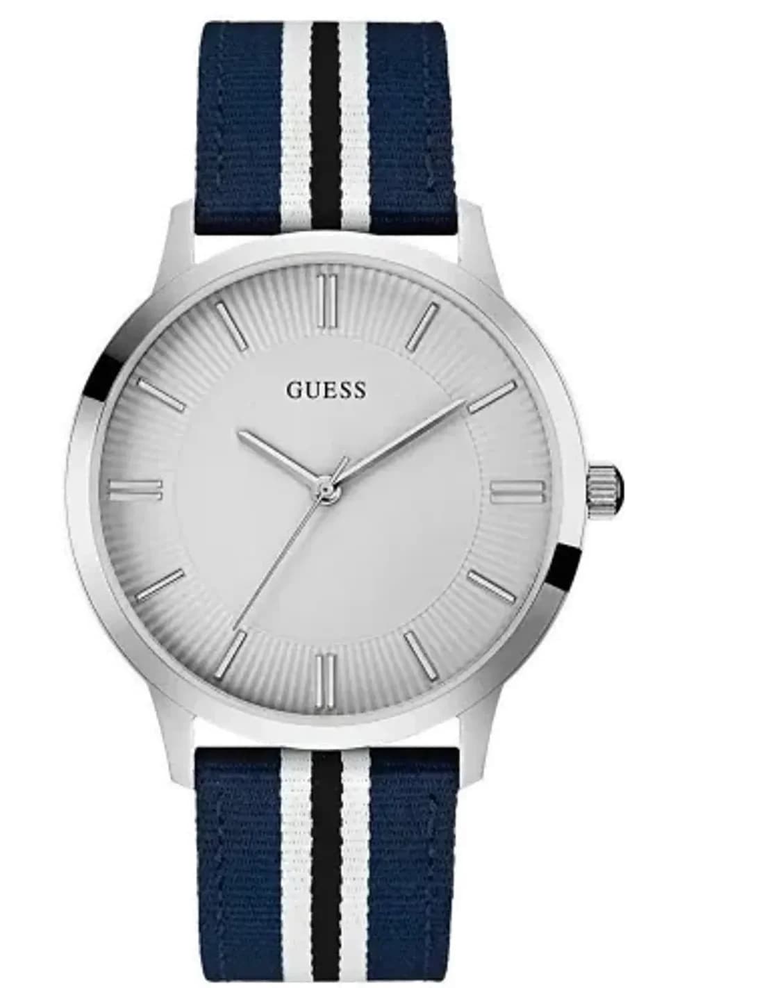 Montre Homme Guess W0795G3 bleu blanc noir