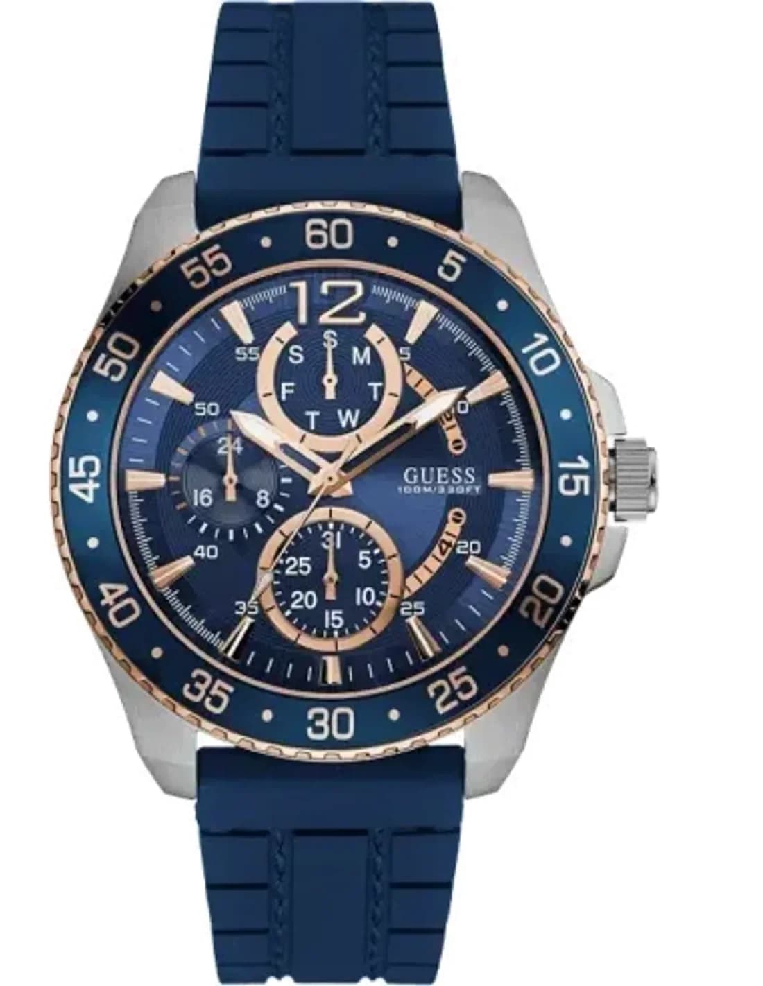 Montre Homme Guess W0798G2 Bleu