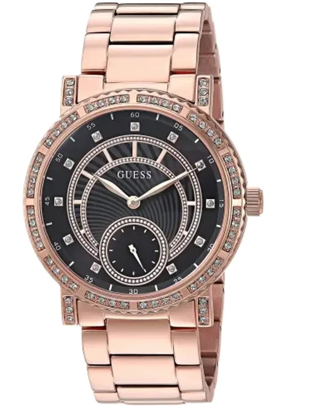 Montre Femme Guess W1006L2 Or Rose