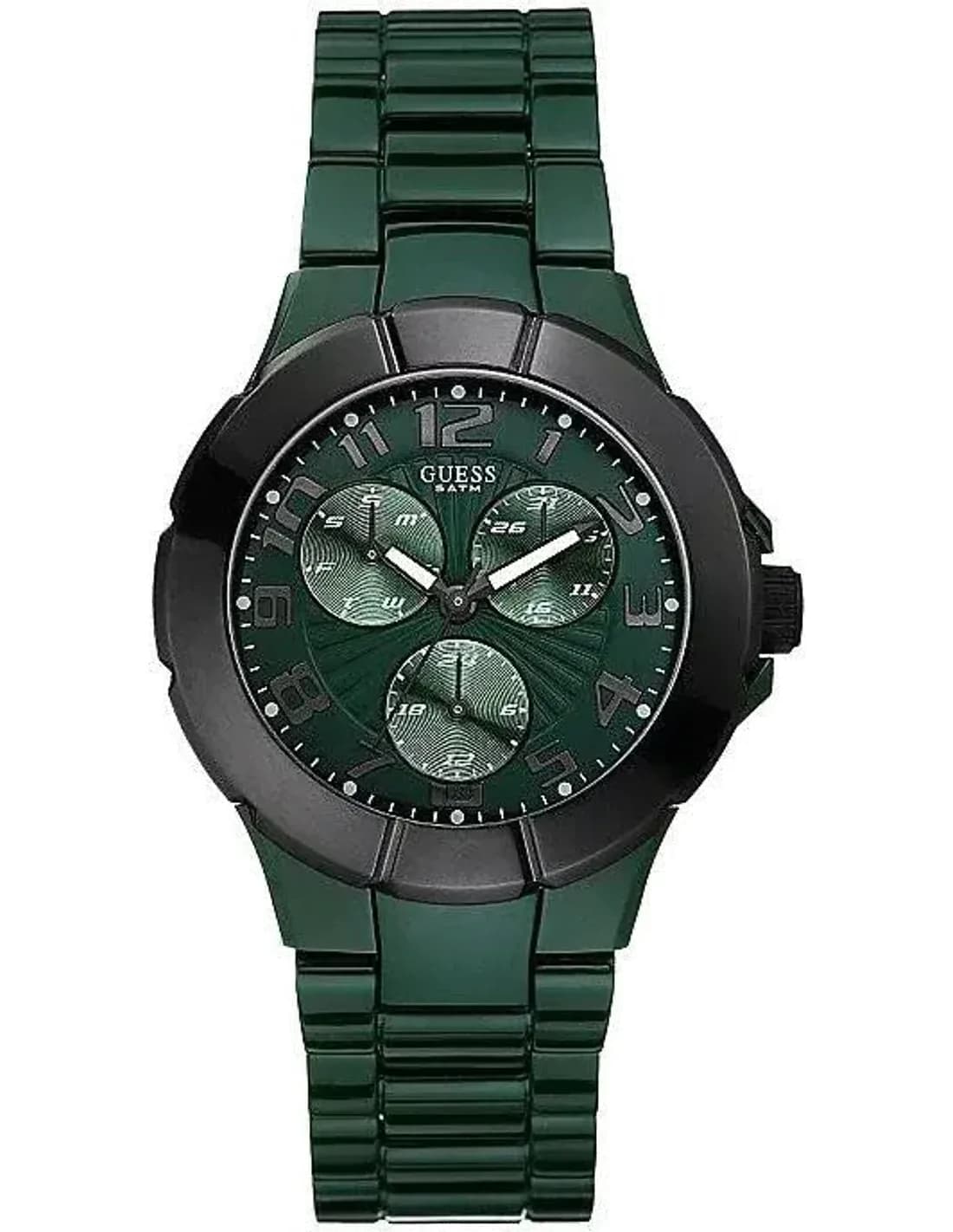 Montre Homme Guess Sporty W10070G3 Vert