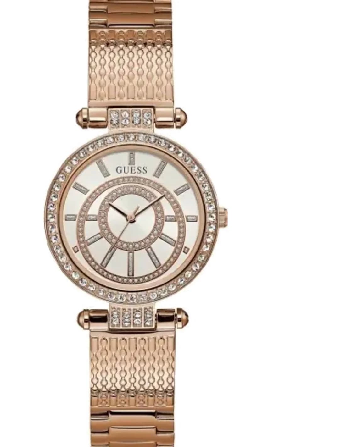 Montre Femme Guess W1008L3 Or Rose
