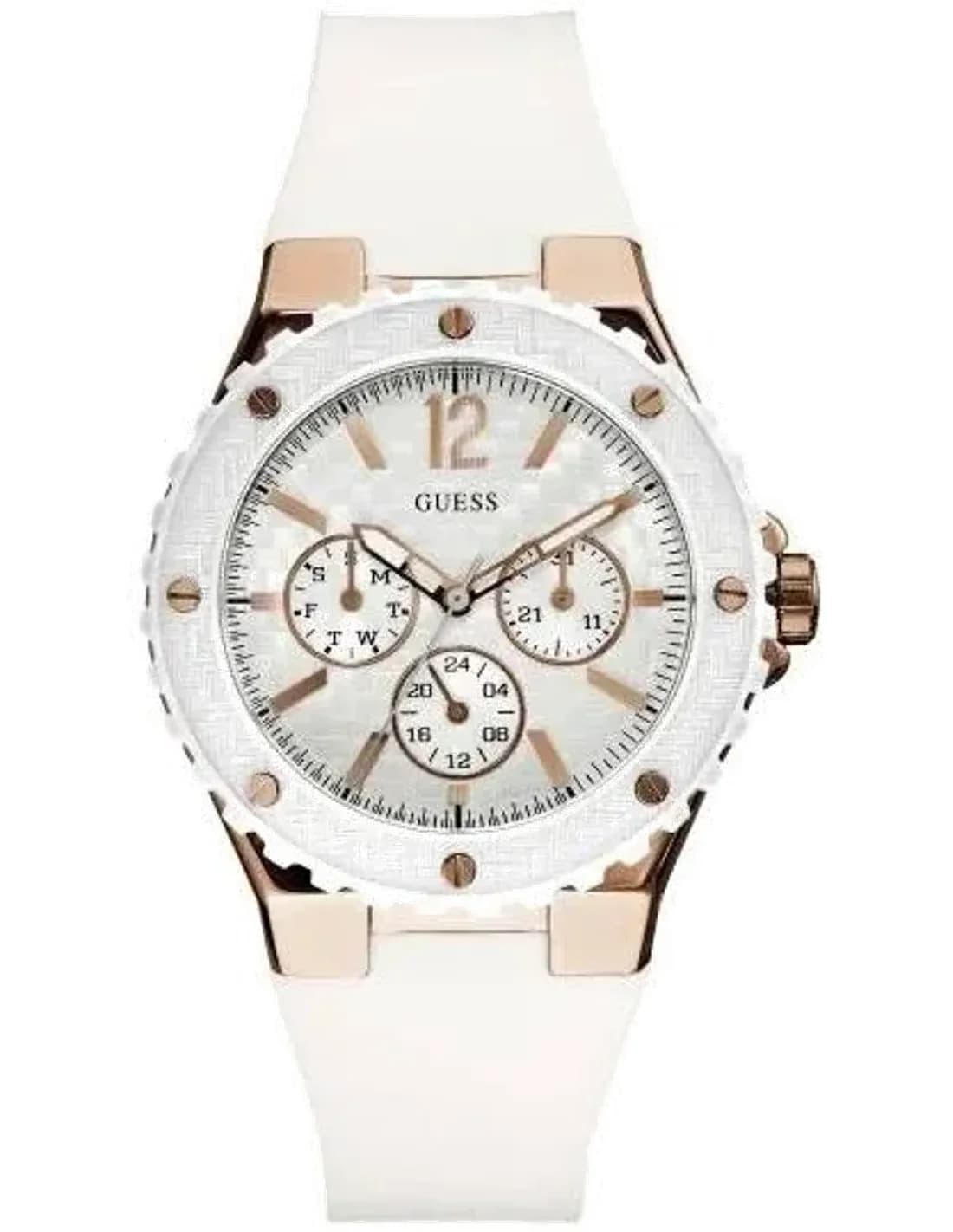 Montre Femme Guess Overdrive W10614L2 Blanc
