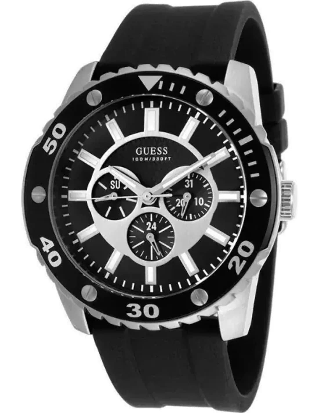 Montre Homme Guess W10616G1 Noir