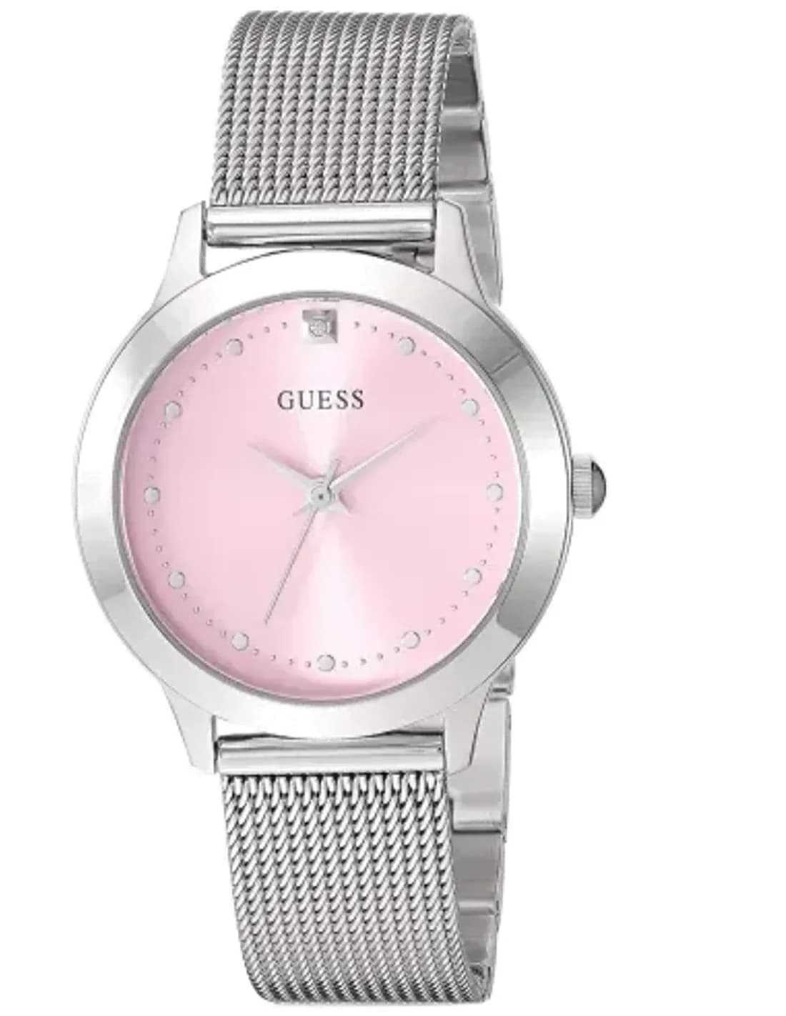 Montre Femme Guess Iconic W1197L3 Bracelet en maille milanaise