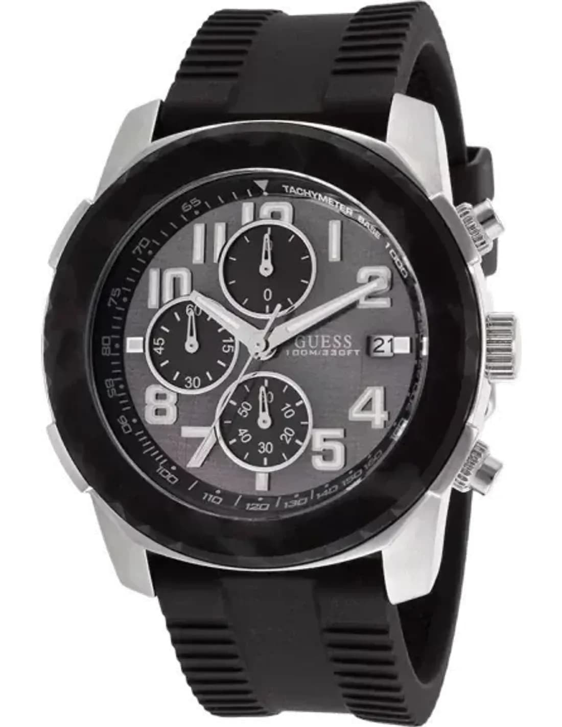 Montre Homme Guess W14557G1 Noir