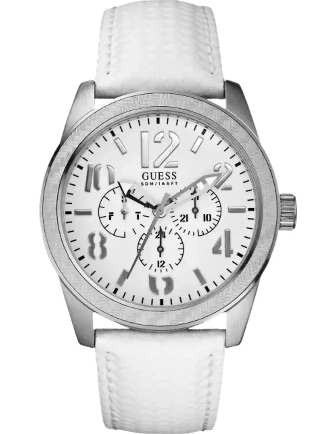 Montre Homme Guess W95129G1 Blanc