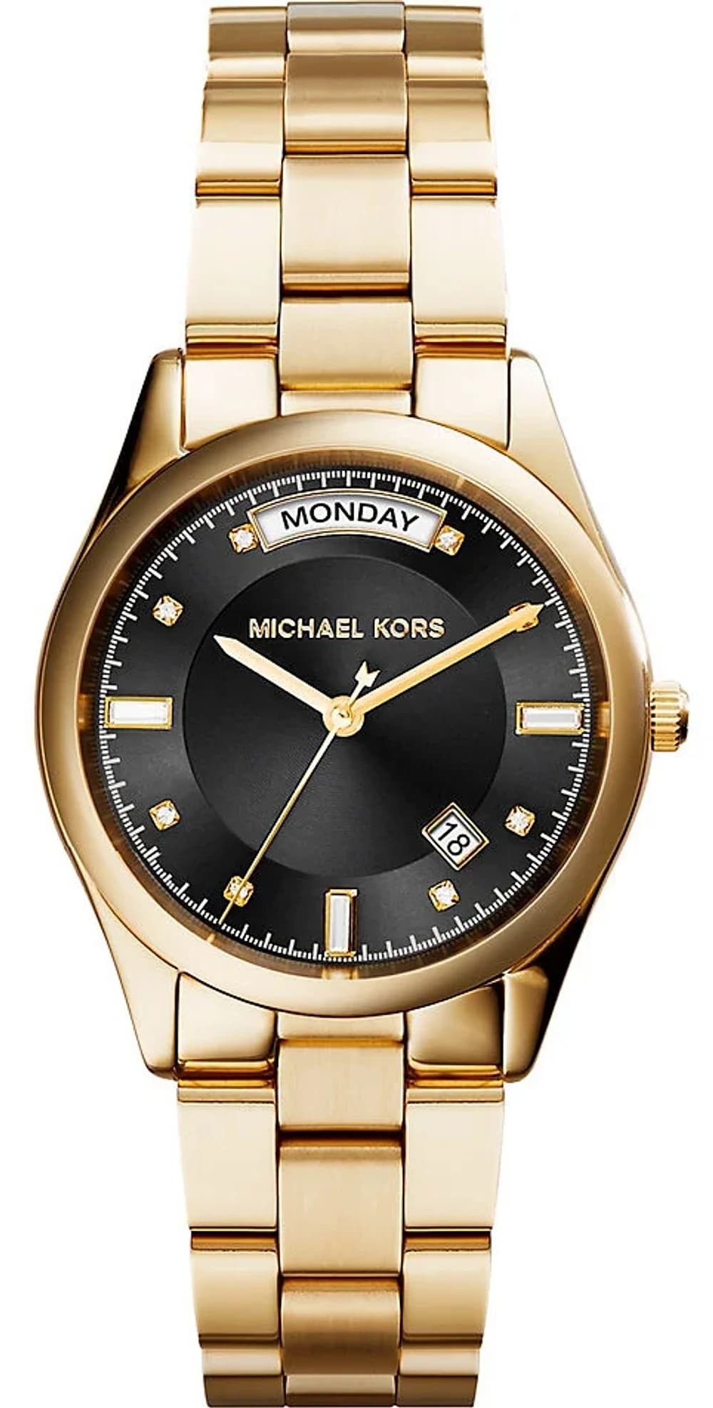 Women's Watch Michael Kors MK6070 Colette Black Dial Date and Day