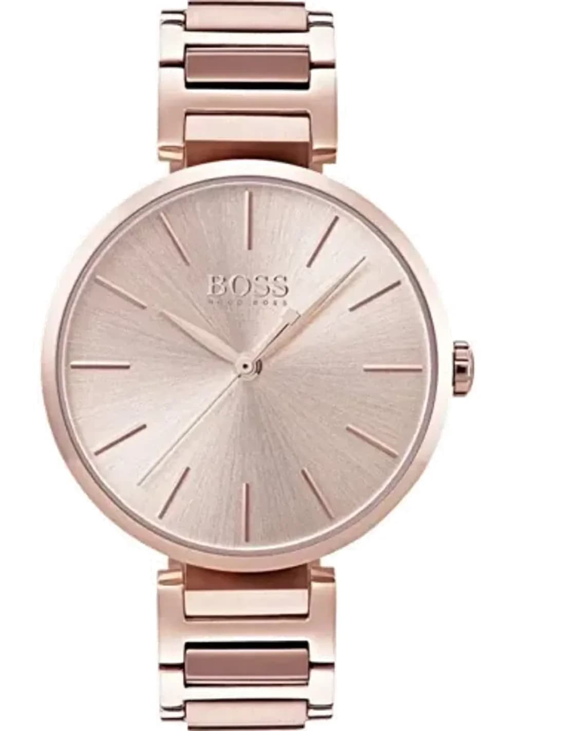 Montre Femme Hugo Boss Allusion 1502418 en acier or rose