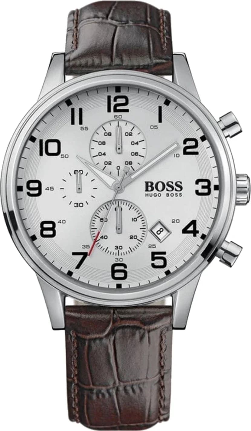 Montre Hugo Boss 1512447 avec Bracelet en Cuir Marron