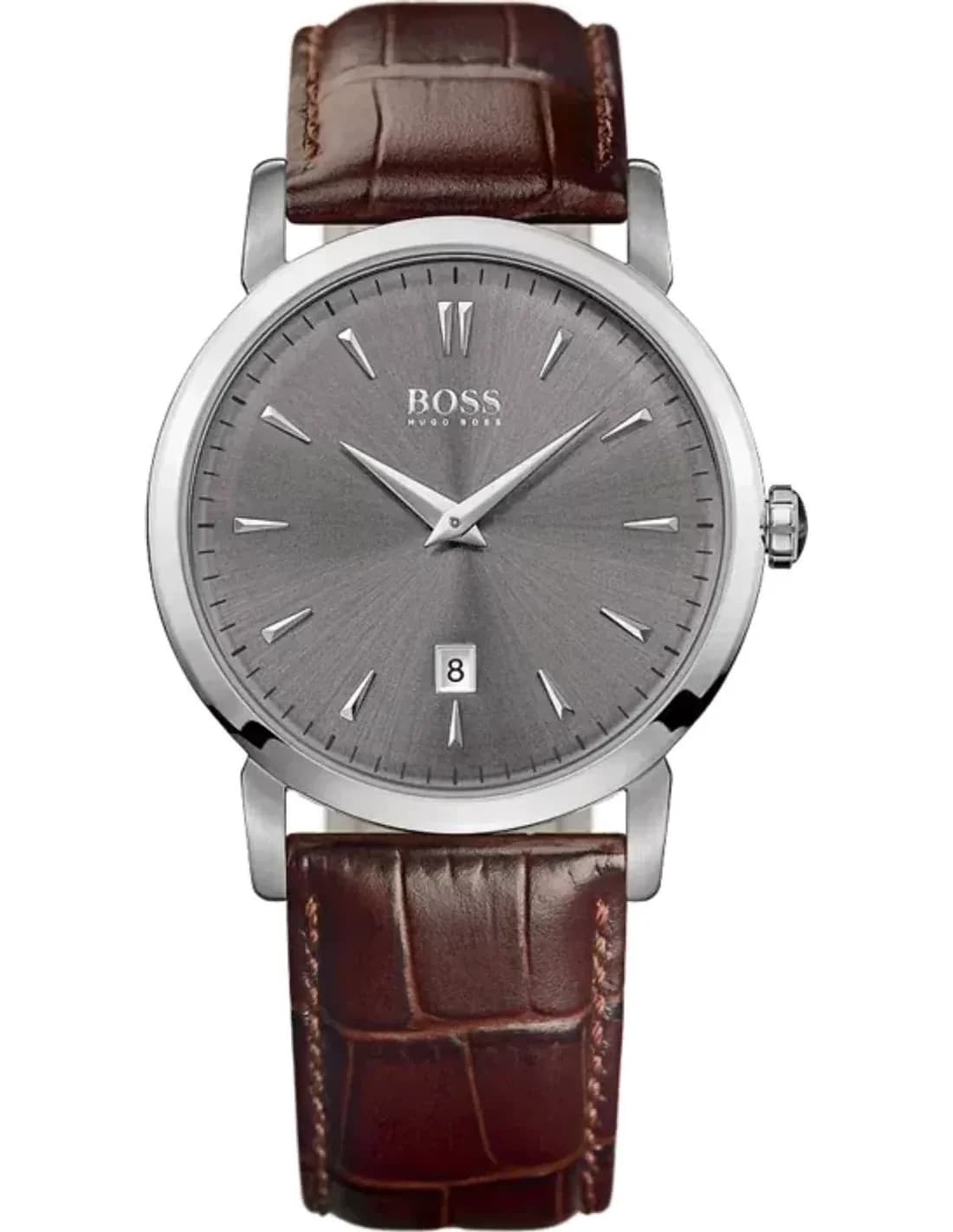 Montre Homme Hugo Boss 1513090 Bracelet noir en brun
