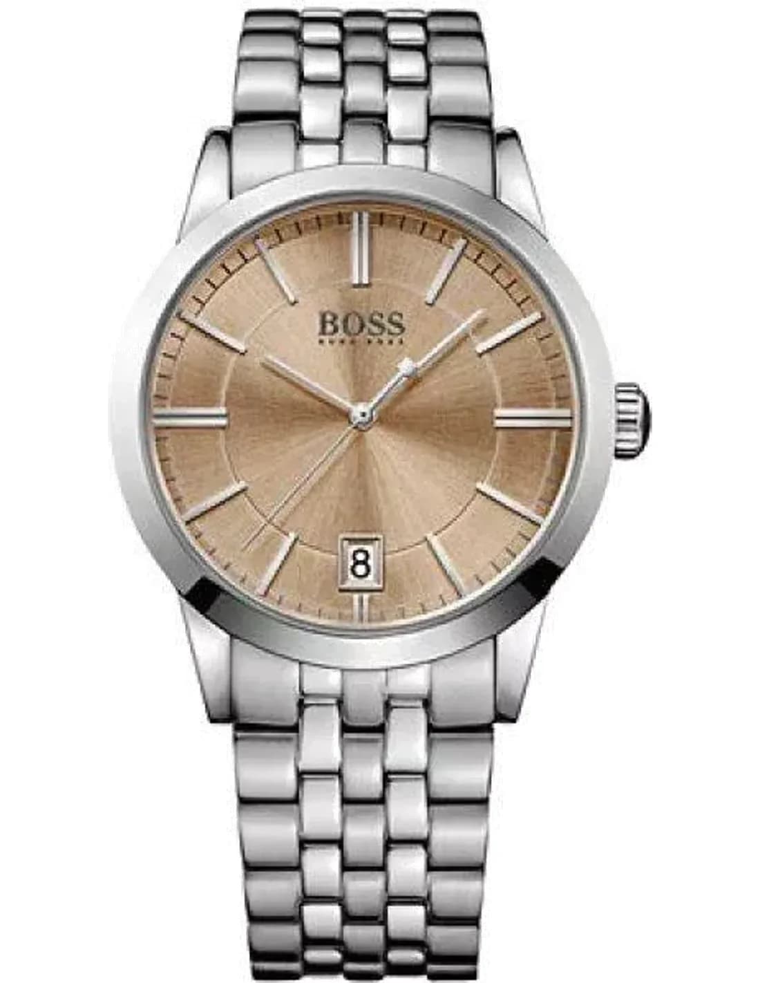 Montre Homme Hugo Boss 1513134 Bracelet Argenté En Acier Inoxydable
