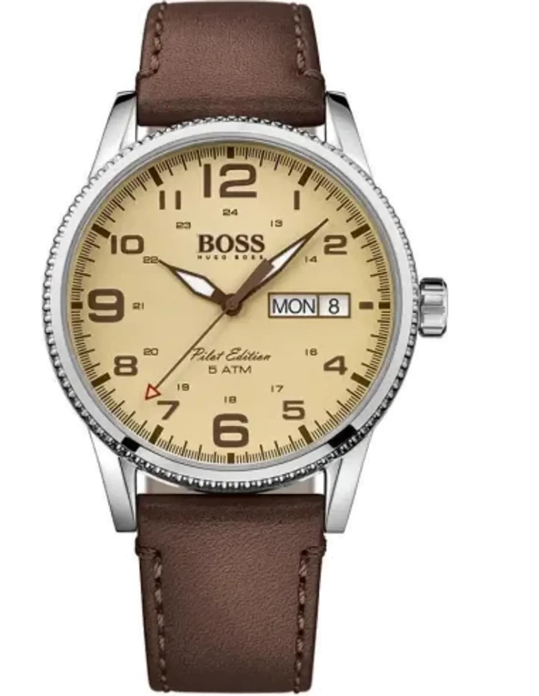Montre Homme Hugo Boss Pilot 1513332 Marron