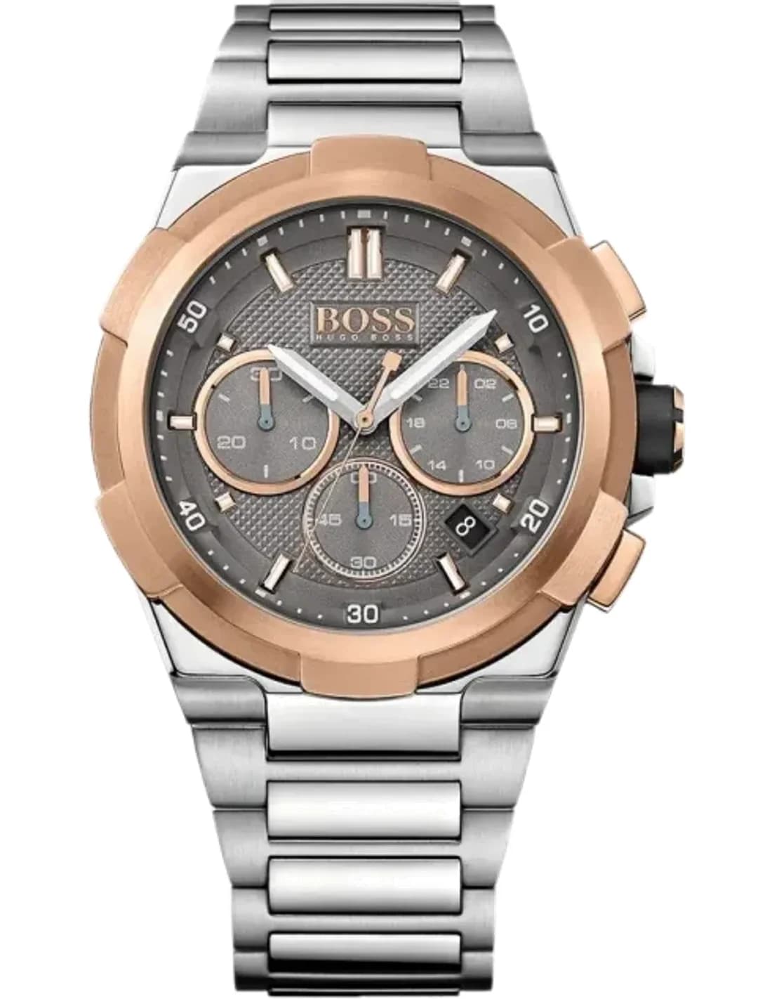 Montre Hugo Boss 1513362 en acier avec cadran anthracite