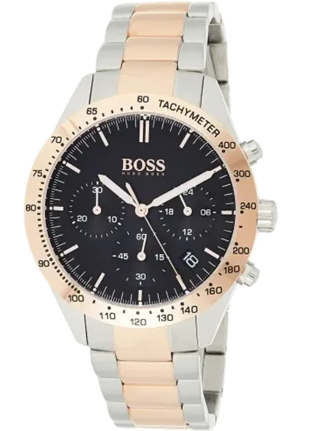 Montre Hugo Boss 1513584 Chronographe en Acier Inoxydable Bi-ton