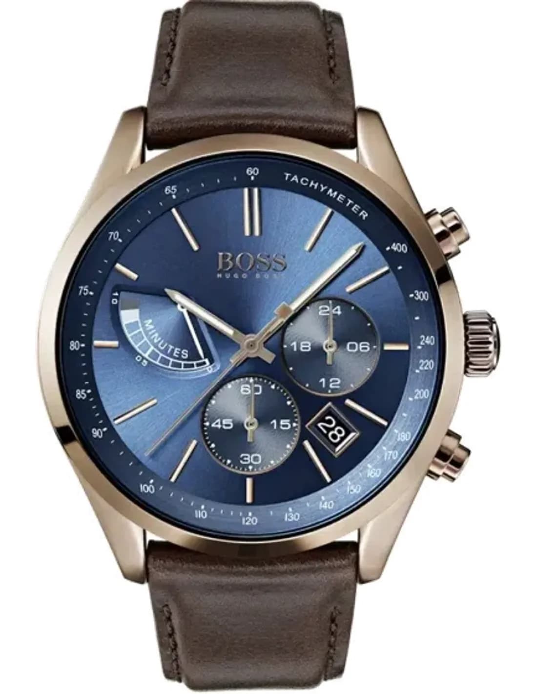 Montre Hugo Boss 1513604 Chronographe Cadran Bleu