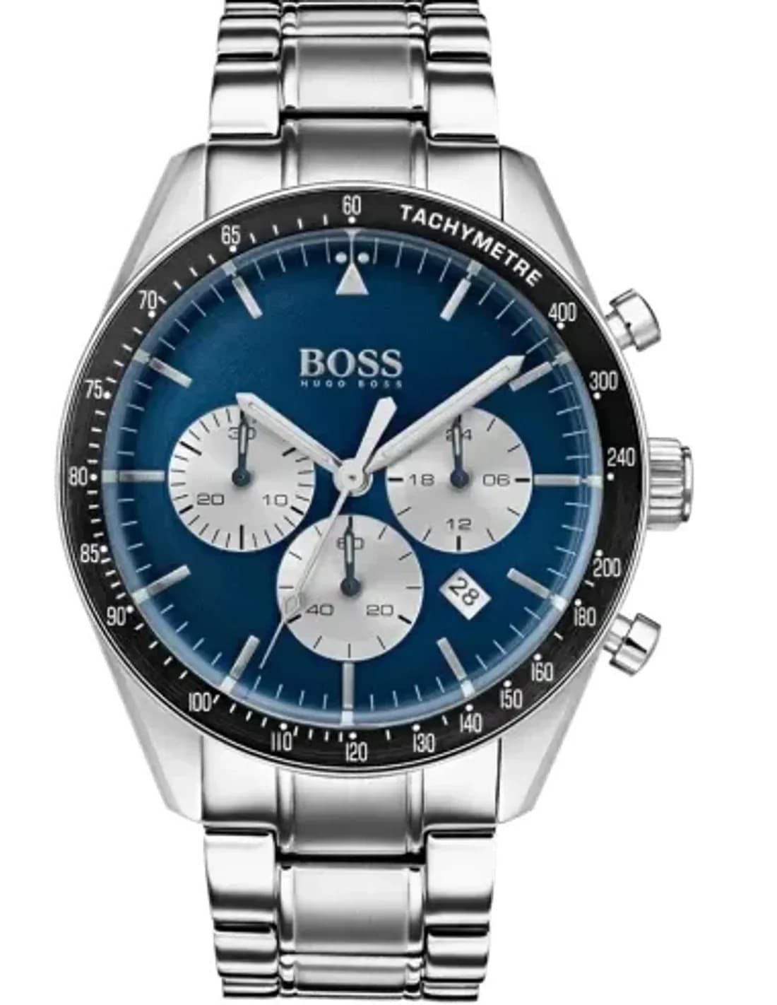Montre Hugo Boss Trophy 1513630 Chronographe cadran bleu