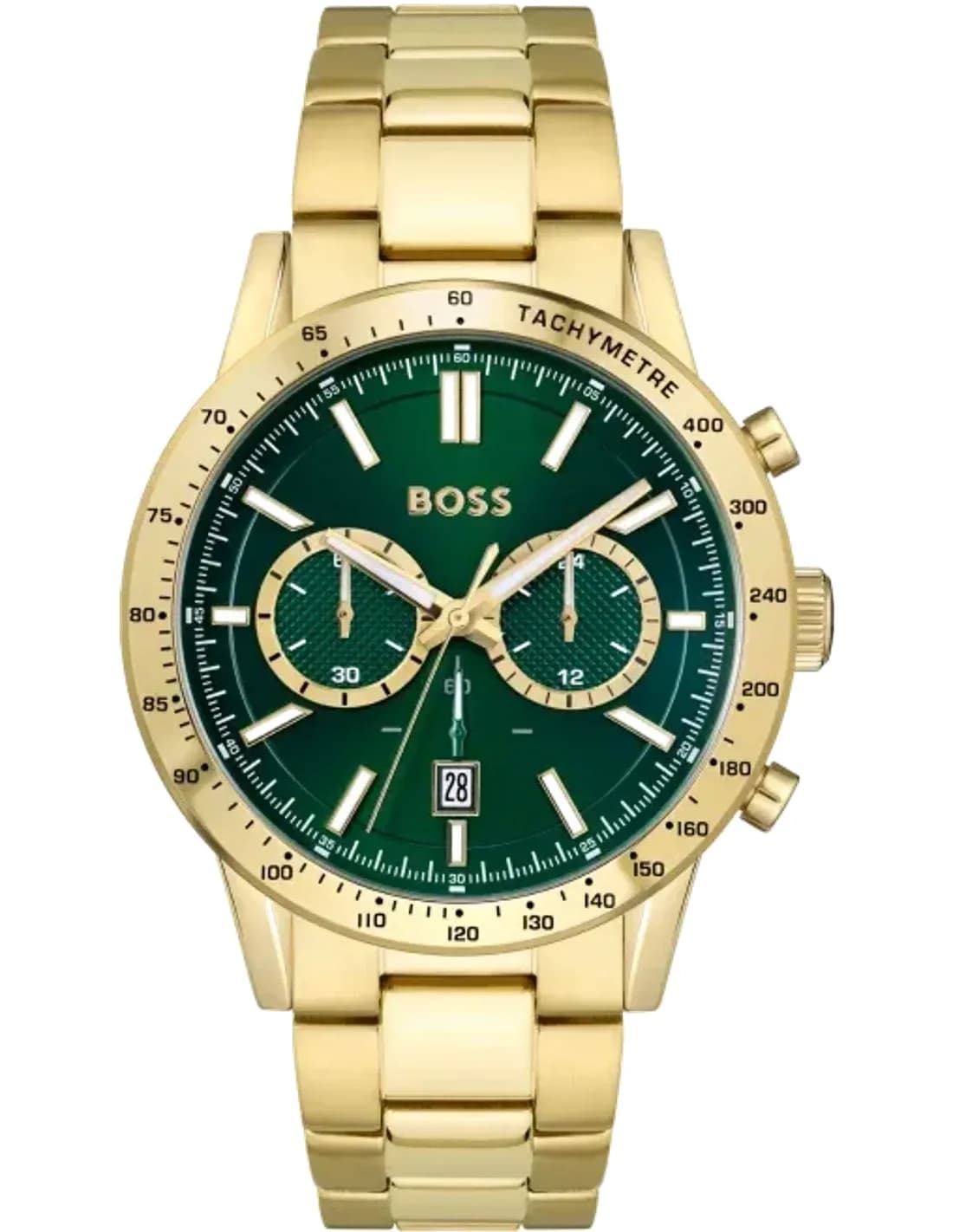 Men's watch Hugo Boss Allure Chronograph 1513923 steel bracelet