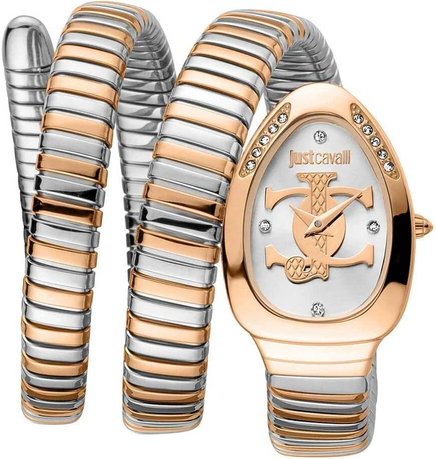 Just Cavalli watch JC1L228M0085 Bicolore Silver and Gold 34mm