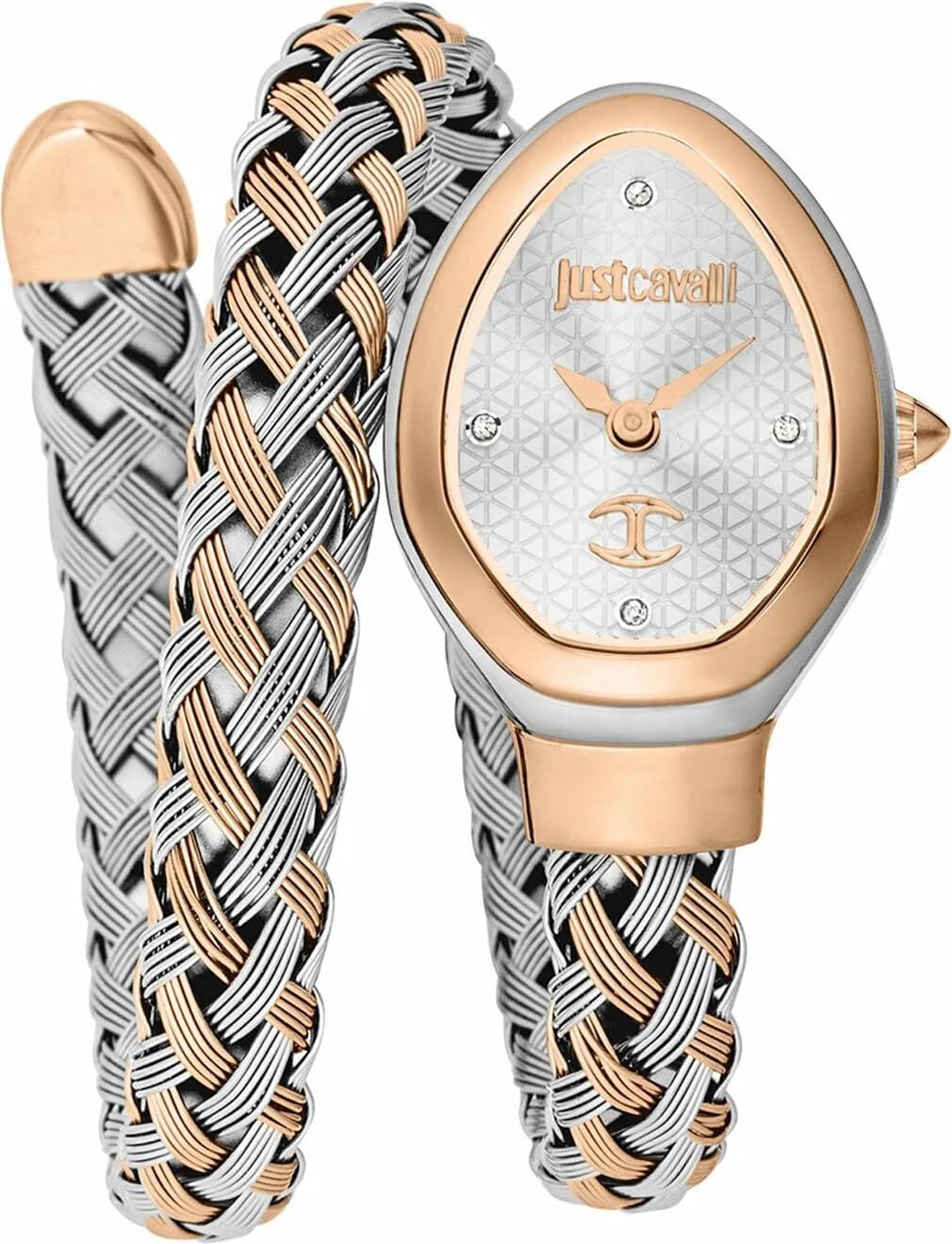 Just Cavalli watch JC1L264M0075 Two-tone Snake Motif
