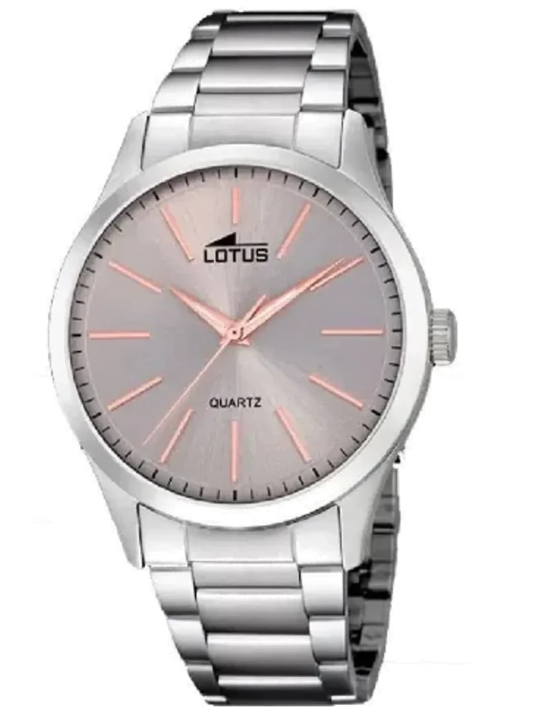 Lotus L15959/8 Minimalist Blue Dial and Black Leather Strap Watch